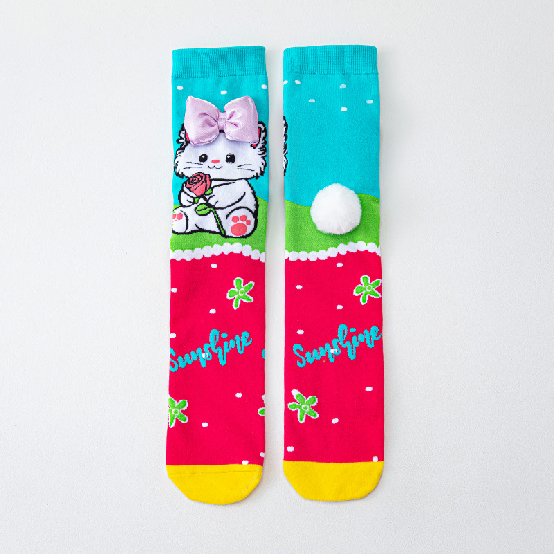 Toddler Girls Knee High Socks  - Baby Sock Oximeter ulasan dan harga