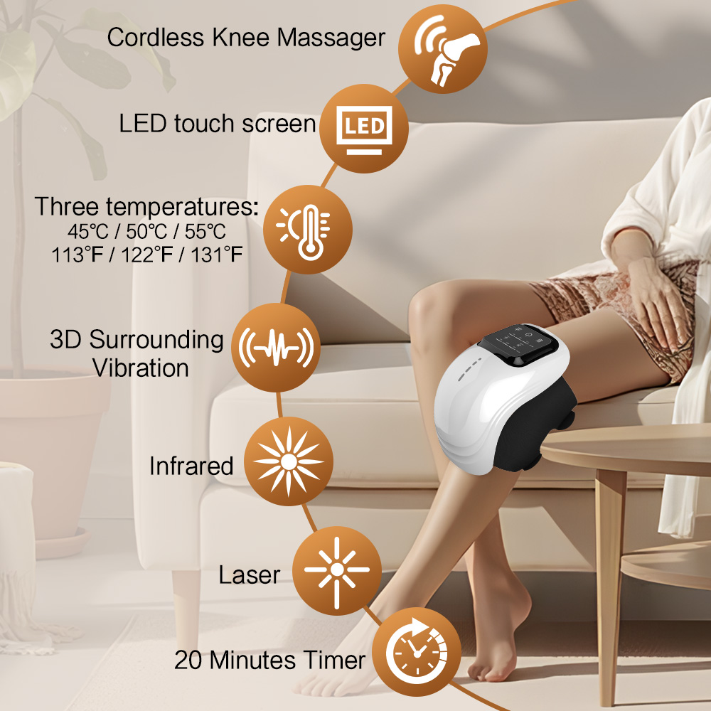 Relief Magnetic Smart Heating  - Smart Knee Wrap ulasan dan harga