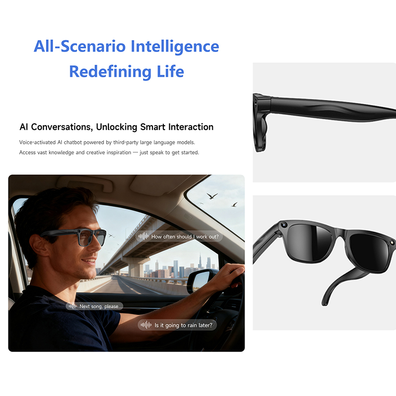 4K UHD Smart Translation Glass - Smart Glasses Lens ulasan dan harga