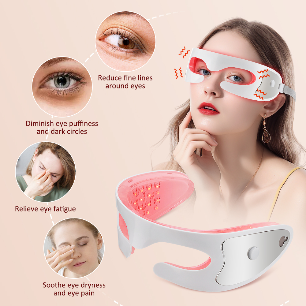 EMS Red Light Eye Massager Eye - Light Therapy Glasses ulasan dan harga